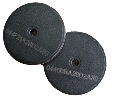 30mm On Metal MIFARE® Classic RFID Disc Tag, Waterproof, Industrial standard